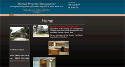 Desktop Screenshot of moriahpm.com